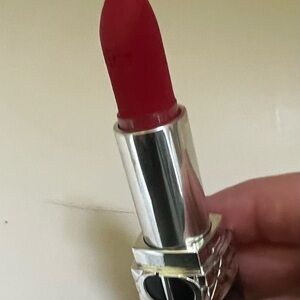 Rouge Dior velvet lipstick in 999 90% left PLUS Byredo Red and Blue 90% left